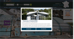 Desktop Screenshot of campingaiguillecreuse.com